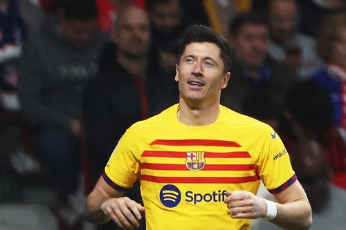 Lewandowski sáng rực, Barca thắng đậm Atletico