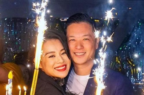 Hồ Hạnh Nhi mừng sinh nhật chồng triệu phú Philip Lee