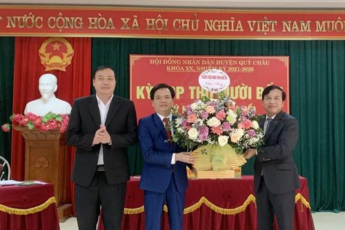 Quỳ Châu bầu bổ sung Chủ tịch UBND huyện