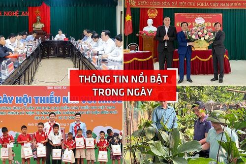Nghệ An: Thông tin nổi bật ngày 18/3