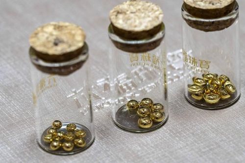 Vàng 'hạt đậu' hút giới trẻ Trung Quốc