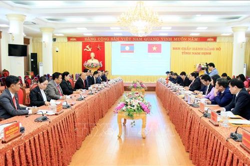 Vun đắp quan hệ đoàn kết, hữu nghị Nam Định - Oudomxay (Lào)