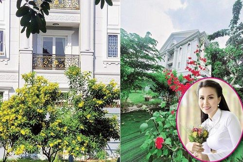 'Chị Tư' Cẩm Ly vui thú miệt vườn trong biệt thự 20 tỷ đồng