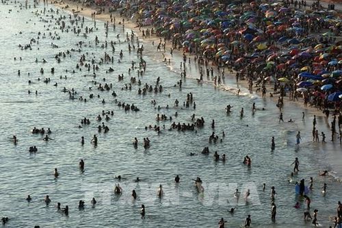 Brazil: Chỉ số nóng bức ở Rio de Janeiro cao kỷ lục