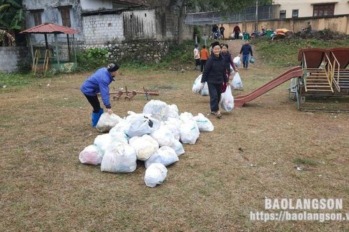 Bắc Sơn: Cách làm hay trong thực hiện tiêu chí môi trường