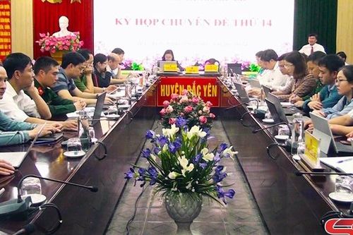 Kỳ họp chuyên đề thứ 14, HĐND huyện Bắc Yên