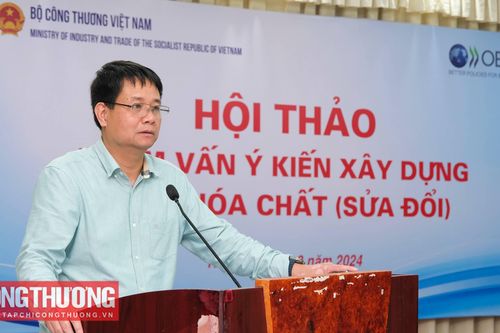 Sẽ trình Chính phủ dự thảo Luật Hóa chất (sửa đổi) trong tháng 6/2024