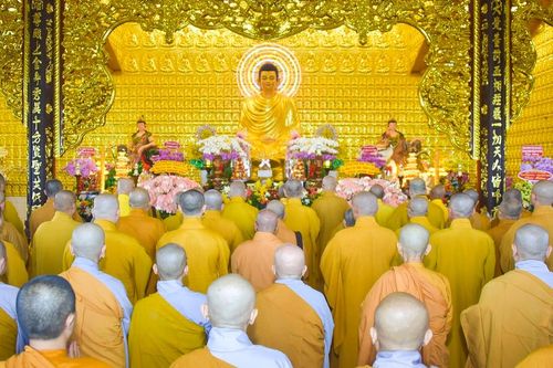 Lễ lạc thành và khánh tạ Tam bảo chùa Quan Âm (Q.8, TP.HCM)