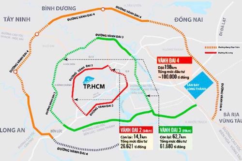 Đề xuất phương án đầu tư đường Vành đai 4 TP HCM đoạn qua Vũng Tàu