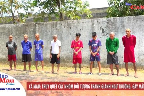 Cà Mau: Truy quét các nhóm đối tượng tranh giành ngư trường, gây mất ANTT