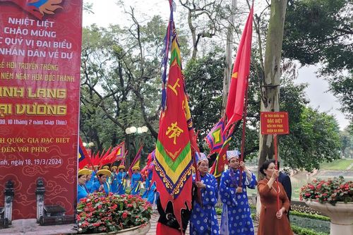 Quận Ba Đình: Tưởng niệm Ngày hóa Đức thánh Linh Lang Đại vương