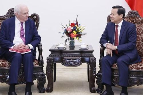 Phó Thủ tướng Lê Minh Khái tiếp Giám đốc Chương trình Việt Nam tại Đại học Harvard và các chuyên gia Đại học Fulbright Việt Nam