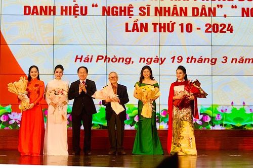 Hải Phòng gặp mặt các Nghệ sĩ nhân dân, Nghệ sĩ ưu tú vừa được Nhà nước vinh danh