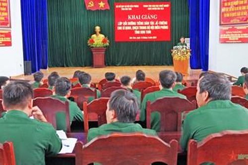 Bộ đội Biên phòng tỉnh Kon Tum: 60 sĩ quan, quân nhân chuyên nghiệp học tiếng Giẻ Triêng