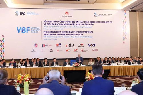 Thủ tướng Phạm Minh Chính gặp mặt cộng đồng doanh nghiệp FDI
