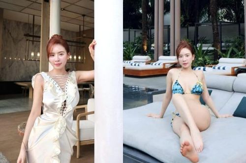 ''Hot girl Hà thành' Phương Bora đi du lịch khoe đường cong 'khét lẹt'