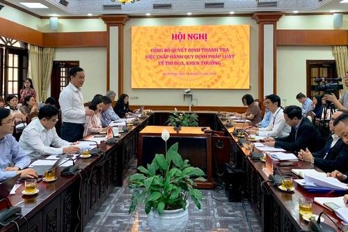 Thanh tra việc thực hiện quy định về thi đua - khen thưởng tại Hải Dương