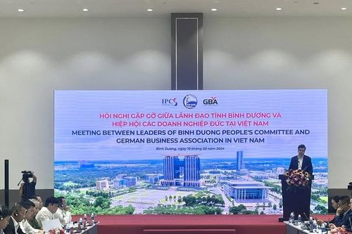 Bình Dương ưu tiên thu hút, mở rộng hợp tác với các doanh nghiệp Đức