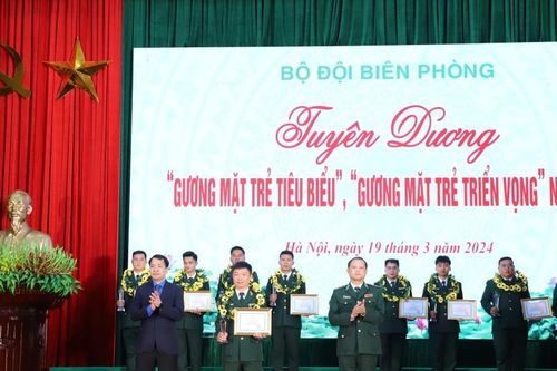 Tuyên dương 20 Gương mặt Trẻ tiêu biểu và triển vọng của Bộ đội Biên phòng