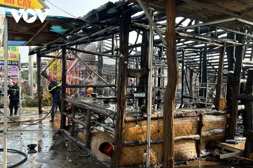 Đắk Lắk: Quán càphê 'Giấc mơ là có thật' bị 'bà hỏa' thiêu rụi