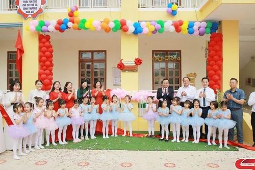 Khánh thành công trình nhà lớp học Trường Mầm non Chiềng Lề