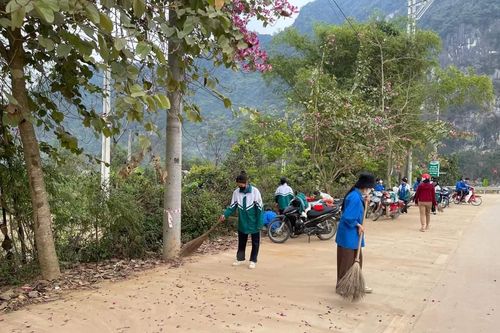 Định Hóa: 100% xã, thị trấn thực hiện 'Ngày Chủ nhật xanh' hằng tháng