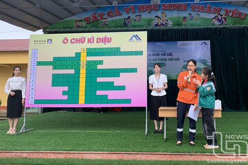 Công ty Núi Pháo: Lan tỏa kiến thức bảo vệ môi trường và ứng phó với biến đổi khí hậu