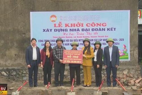 Khởi công xây dựng Nhà Đại đoàn kết