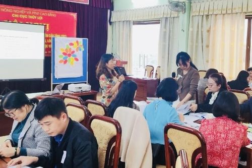 Tập huấn quản lý rủi ro thiên tai dựa vào cộng đồng