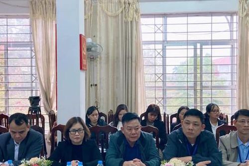 Huyện Phúc Thọ làm việc với các xã về công tác sáp nhập địa giới hành chính