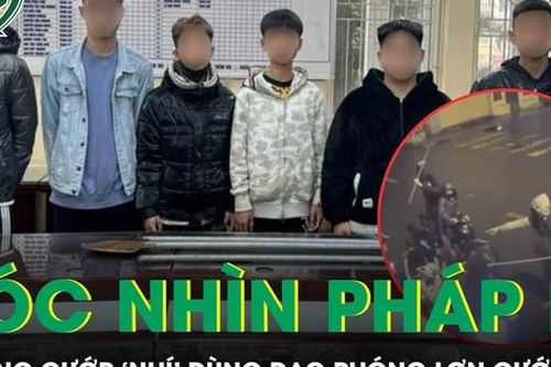 Góc nhìn pháp lý vụ băng cướp 'nhí' dùng dao phóng lợn cướp tài sản ở Hà Nội