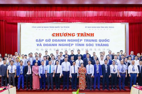 Doanh nghiệp Trung Quốc gặp gỡ, tìm kiếm cơ hội hợp tác ở Sóc Trăng