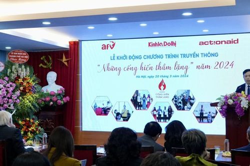 Khởi động chương trình truyền thông 'Những cống hiến thầm lặng' năm 2024