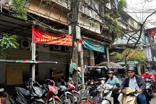 Mất an toàn điện tại các khu tập thể cũ