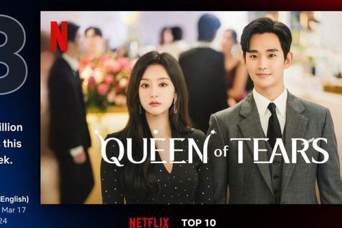 'Queen Of Tears' lọt Top 3 Netflix toàn cầu chỉ sau 4 tập phát sóng