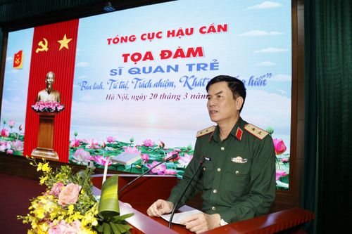 Sĩ quan trẻ Tổng cục Hậu cần nêu cao trách nhiệm và khát vọng cống hiến