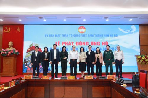 Hà Nội phát động ủng hộ Quỹ 'Vì biển, đảo Việt Nam' năm 2024