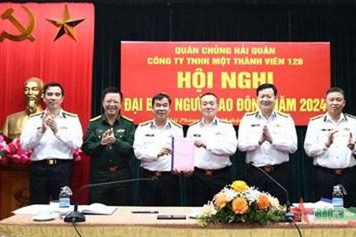 Công ty 128 (Quân chủng Hải quân): Hội nghị đại biểu người lao động năm 2024