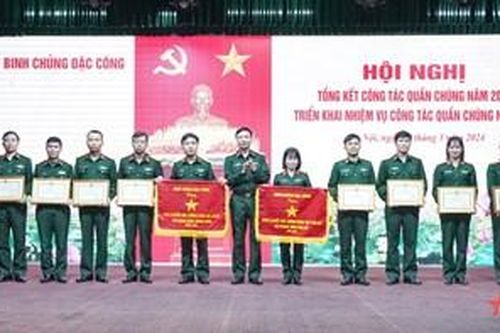 Binh chủng Đặc công: Hoạt động công tác quần chúng đạt nhiều kết quả tích cực