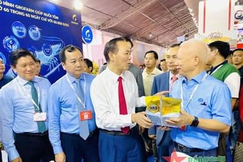 Cà Mau: 150 doanh nghiệp tham gia hội chợ ngành tôm lớn nhất Đông Nam Á