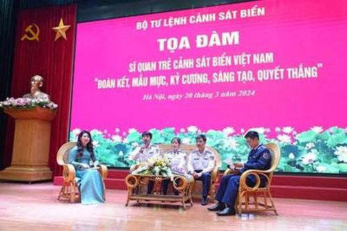 Sĩ quan trẻ Cảnh sát biển khẳng định bản lĩnh và khát vọng cống hiến