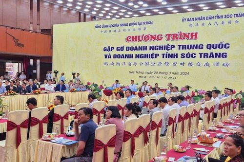 Kết nối hợp tác giữa doanh nghiệp Trung Quốc và Sóc Trăng