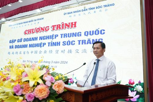 Sóc Trăng có nhiều lợi thế để thu hút nhà đầu tư nước ngoài