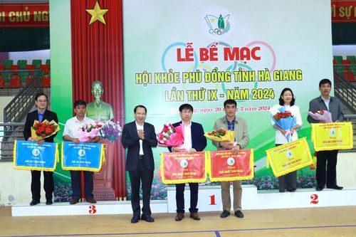 Hà Giang tổ chức thành công Hội khỏe Phù Đổng năm 2024