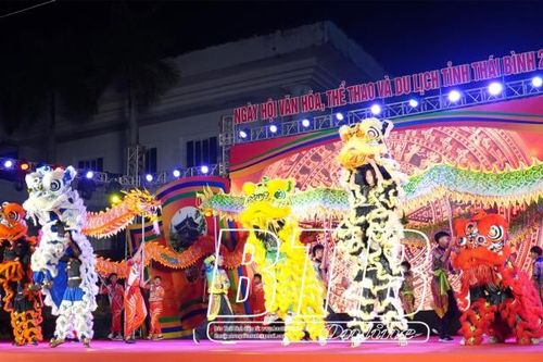 200 vận động viên tham gia giải lân sư rồng và võ cổ truyền tỉnh Thái Bình