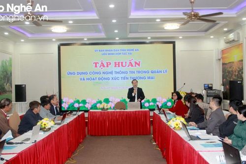 Hơn 40 hợp tác xã tại Nghệ An tham gia tập huấn về chuyển đổi số
