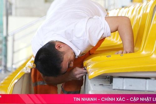 Ghế đẹp, thảm êm phục vụ Giải Bóng chuyền VĐQG tại Hà Tĩnh