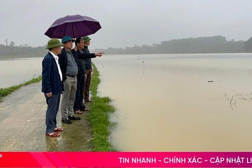 Ngập gần 50 ha lúa do mưa lớn ở Vũ Quang