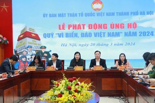 Hà Nội quyên góp gần 40 tỷ đồng ủng hộ Quỹ 'Vì biển, đảo Việt Nam'