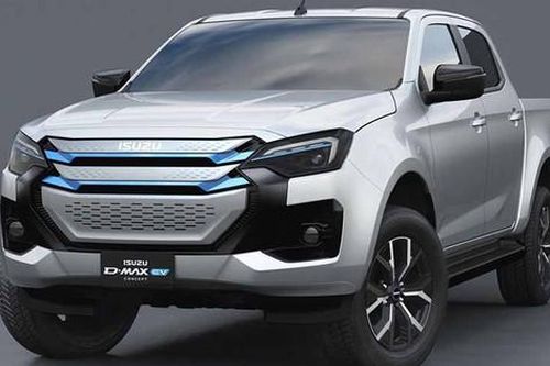 Isuzu ra mắt bán tải D-Max thuần điện kèm phiên bản hybrid